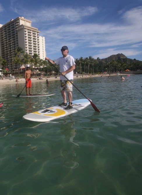 Waikiki Stand Up Paddleboarding